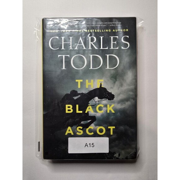 Charles Todd The Black Ascot 1st ed HC US Fine / Fine Ian Rutledge - Picture 11 of 11
